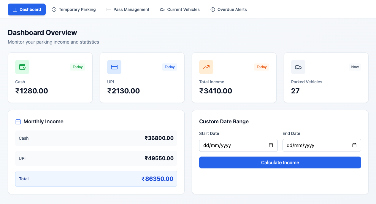 Parking Management System